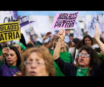 Replay L'Argentine débat de l'urgence sociale, des manifestants dans la rue
