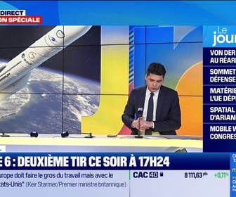 Replay Good Morning Business - Ariane 6 : deuxième tir ce soir à 17h24