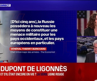 Replay 20H BFM - Une attaque russe dans cinq ans? On n'est pas dans une confrontation amicale avec le régime de Vladimir Poutine, affirme Thierry Breton