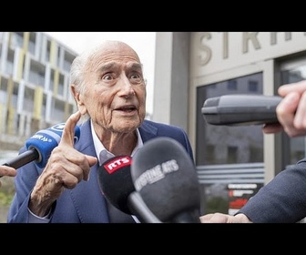 Replay L'ancien président de la FIFA, Sepp Blatter, soutient les appels au boycott de la Coupe du...