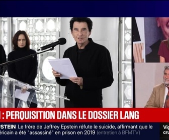 Replay BFM Grand Soir - Epstein/Lang : l'Institut du Monde Arabe perquisitionné - 16/02