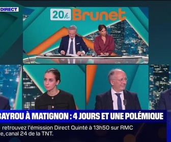 Replay 20h Brunet - Bayrou : premiers pas compliqués à l'Assemblée – 17/12