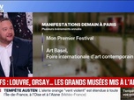 Replay BFM Première - Manifestations du 24 octobre: les musées du Louvre, d'Orsay et Picasso fermés à Paris ce samedi