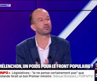 Replay BFM Politique - Jean-Luc Mélenchon à Matignon: Je pense qu'il est capable d'être Premier ministre, affirme Manuel Bompard