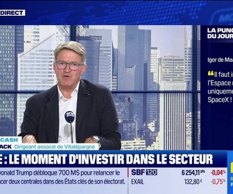 Replay BFM Bourse - La bourse cash : Il faut investir dans l'Espace mais pas uniquement dans SpaceX - 05/06