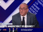 Replay BFM Politique - Laurent Nuñez refuse de faire le lien entre immigration et délinquance