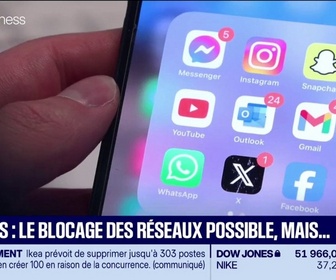 Replay Good Morning Business - Les réseaux sociaux seront-ils bloqués à cause des émeutes ?