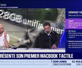 Replay Tech & Co, la quotidienne - Apple présente son premier MacBook tactile - 28/10