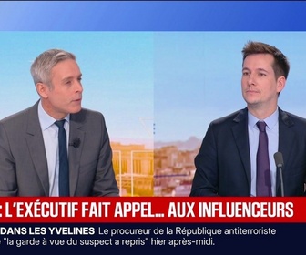 Replay BFM Première - Lycées : l'exécutif fait appel... aux influenceurs - L'édito politique - 27/10