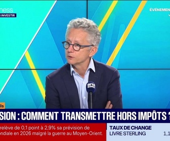Replay Tout pour investir - La boîte à outils : Christian Fontaine - Succession, comment transmettre hors impôts ? - 23/09