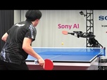 Replay Un robot de Sony dopé à l'IA bat des pros du tennis de table