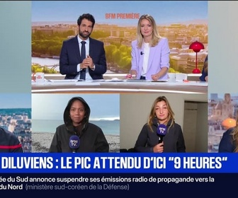 Replay BFM Première - 7 MINUTES POUR COMPRENDRE : Orages diluviens, le pic attendu d'ici 8 heures - 01/09
