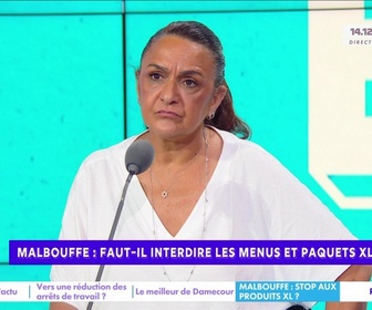 Replay Estelle Midi - Malbouffe : faut-il interdire les menus et paquets XL ?