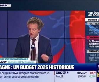 Replay Le 19h Eco - Allemagne : un budget 2026 historique de 520 milliards d'euros