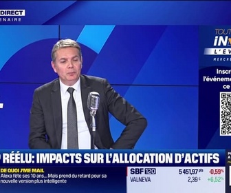 Replay BFM Bourse - Tout pour investir L'Événement : Trump réélu, impacts sur l'allocation d'actifs - 15/11