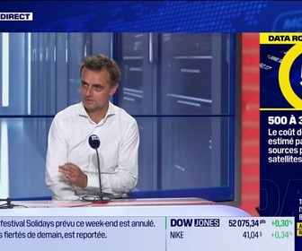 Replay BFM Bourse - La Data Room : 500 à 3 600 dollars par kilogramme = le coût de lancement estimé par les différentes sources pour des satellites dans l'espace - 26/06