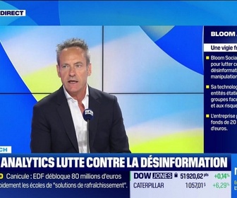 Replay Good Morning Business - French Tech : Bloom Analytics lutte contre la désinformation - 26/06