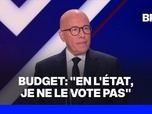Replay BFM Politique - Budget: Éric Ciotti, président de l'UDR, est totalement opposé à l'indexation des pensions