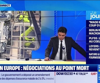 Replay Good Morning Business - Made in Europe : négociations au point mort