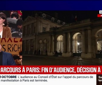 Replay BFM Grand Soir - Parcours à Paris : fin d'audience, décision à venir - 30/10