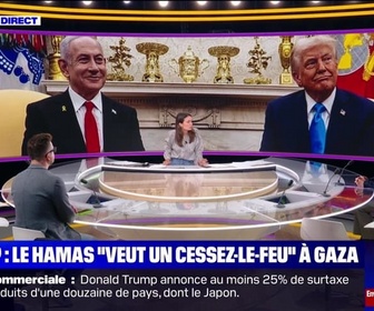 Replay Parlons info ! - Trump : le Hamas veut un cessez-le-feu à Gaza - 08/07