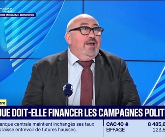 Replay Good Morning Business - Emmanuel Lechypre face à Étienne Bracq : La banque doit-elle financer les campagnes politiques ? - 31/07