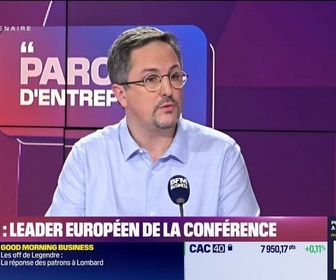 Replay Paroles d'entreprises - Antoine Haller (Taiden Europe) : Taiden, leader européen de la conférence - 01/02