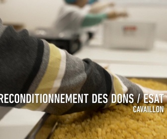 Replay Au coeur des Restos du Coeur - Reconditionnement des dons Esat