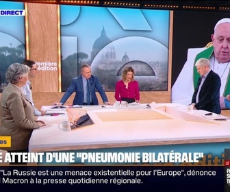 Replay 7 MINUTES POUR COMPRENDRE - Comment peut évoluer la santé du pape François, hospitalisé pour une pneumonie bilatérale