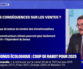 Replay La chronique éco - Voiture électrique: baisse drastique du bonus écologique