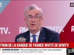 Replay Face à Face - Guerre au Moyen-Orient: On est face à un choc sans précédent, estime le directeur de la Banque de France
