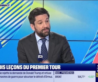 Replay L'Edito de Raphaël Legendre : Les trois leçons du premier tour - 16/03