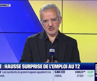 Replay Les Experts : France, hausse surprise de l'emploi au 2ème trimestre - 10/10