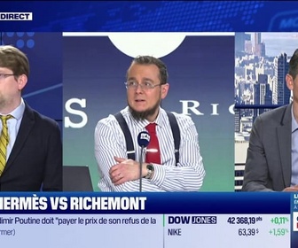 Replay BFM Bourse - On refait la séance : Luxe, Hermès vs Richemont - 16/04