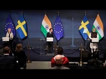 Replay Ursula von der Leyen salue une nouvelle ère UE-Inde lors de la visite de Narendra Modi en Suède