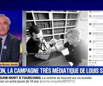 Replay BFM Grand Soir - À Menton, la campagne très médiatique de Louis Sarkozy - 11/11