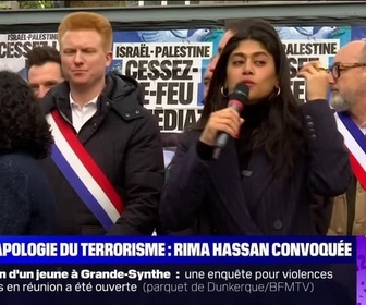 Replay BFM Story Week-end - Story 3 : apologie du terrorisme, Rima Hassan convoquée - 20/04