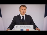Replay Ce qu'il faut retenir du dernier discours aux armées d'Emmanuel Macron