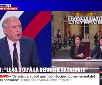 Replay Les émissions spéciales - François Bayrou invité exceptionnel de BFMTV