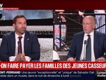 Replay BFM Grand Soir - Peut-on faire payer les familles des jeunes casseurs ? - 05/10