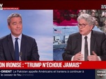 Replay BFM Politique - Négociations entre les États-Unis et l'Iran: Donald Trump n'échoue jamais, donc il n'y aura pas d'échec de Donald Trump, ironise Thierry Breton