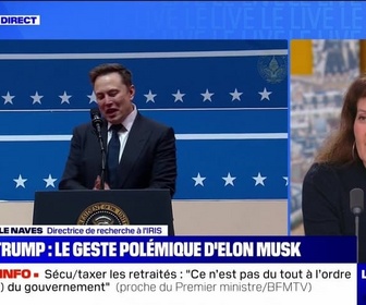 Replay Le Live BFM - Trump : le geste polémique d'Elon Musk - 21/01