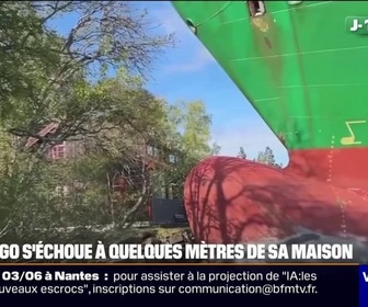 Replay Week-end première - Un cargo de 135 mètres s'est échoué dans le jardin d'un Norvégien sans le réveiller