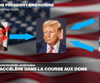 Replay Info Éco - Présidentielle américaine : les dons de campagne pour Donald Trump s'envolent