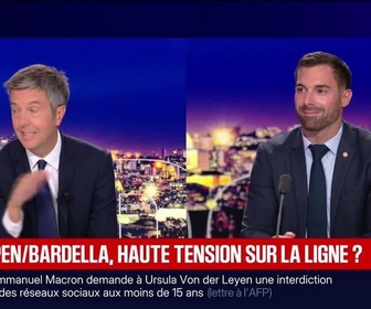 Replay BFM Grand Soir - RN : Le Pen/Bardella, haute tension sur la ligne ? - 07/09
