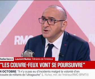 Replay Face à Face - Laurent Nuñez, ministre de l'Intérieur, dit regretter (...) ce qu'il s'est passé le 17 octobre