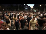 Replay Manifestation à Belgrade pour les dix mois depuis l'effondrement de Novi Sad