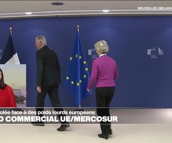 Replay Info éco - La France mobilisée contre l'accord de l'Union européenne avec le Mercosur