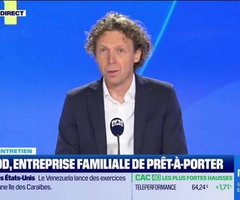 Replay DIRECT VIDEO - Julien Pollet, PDG de Promod est l'invité de Good Morning Business