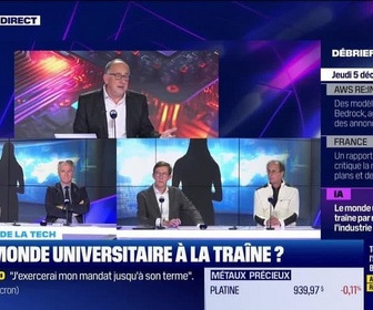 Replay Tech & Co, la quotidienne - IA : le monde universitaire à la traîne ? - 05/12